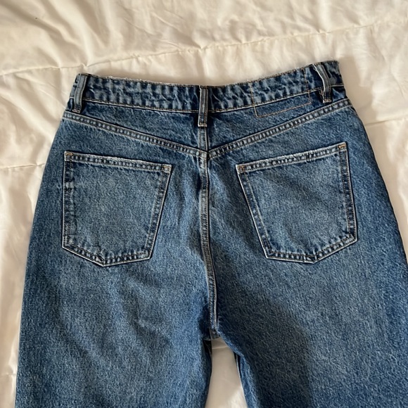 Zara High Rise Straight Legged Jeans - Picture 13 of 16